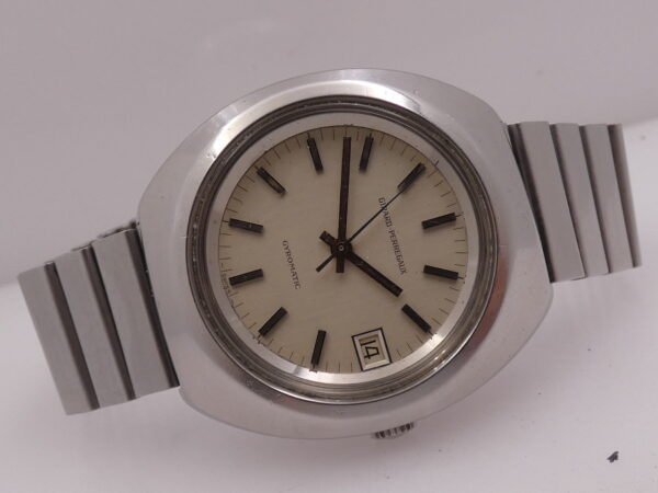Girard Perregaux Gyromatic Cushion 9312GA Automatic Date Acciaio ANNI '70s VINTAGE