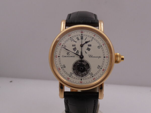 Cronografo Chronoswiss Chronoscope Monopulsante CH1521R TOP CONDITION Oro Rosso 18Kt BOX&PAPERS Anno 2007 Automatico