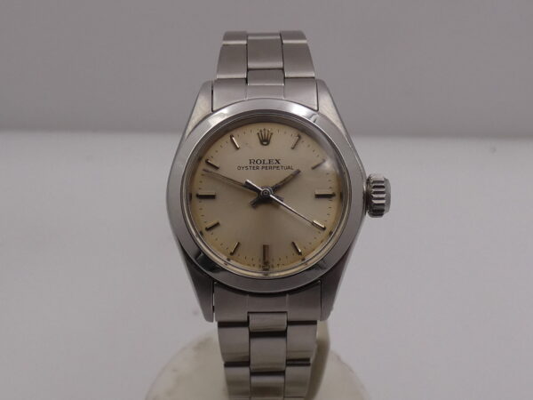 Rolex Oyster Perpetual Lady 6618 24mm ANNO 1969 Automatico Acciaio Bracciale Oyster