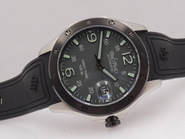 Paul Picot Army Time Flyingstar 9153 BOX PAPERS & TAG PRICE ANNO 2023 Automatico Acciaio