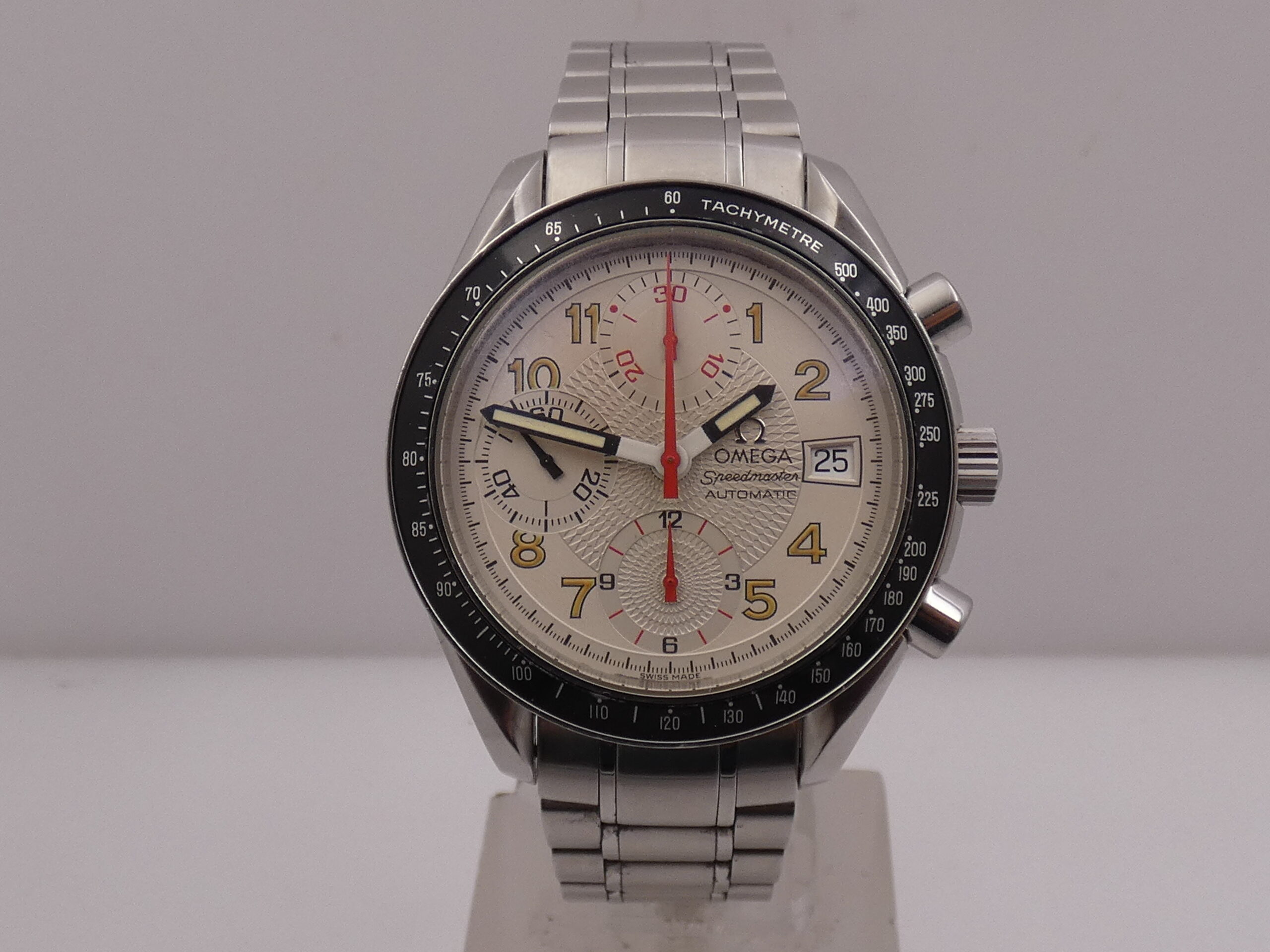 Cronografo Omega Speedmaster Mark 40 With PAPERS ANNO 1998 Automatico 3513.33 Acciaio 175.0083 - immagine 7
