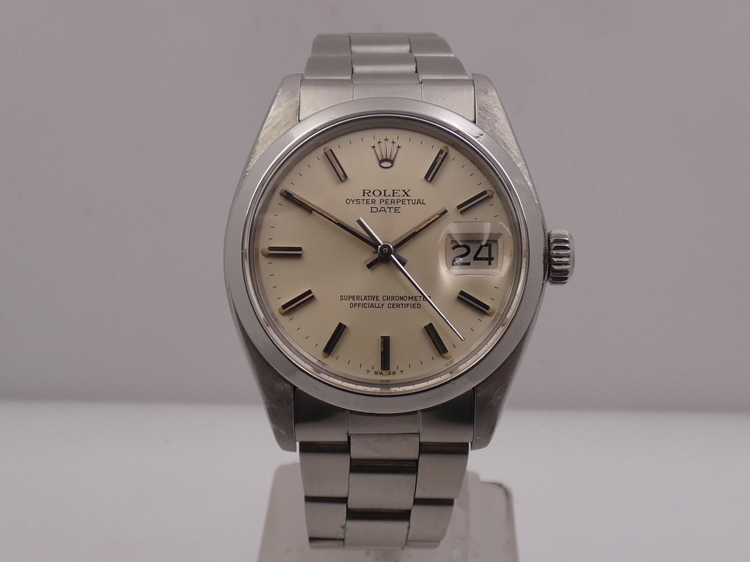 Rolex Oyster Perpetual Date 1500 ANNO 1979 Automatico Bracciale Oyster Acciaio - immagine 7