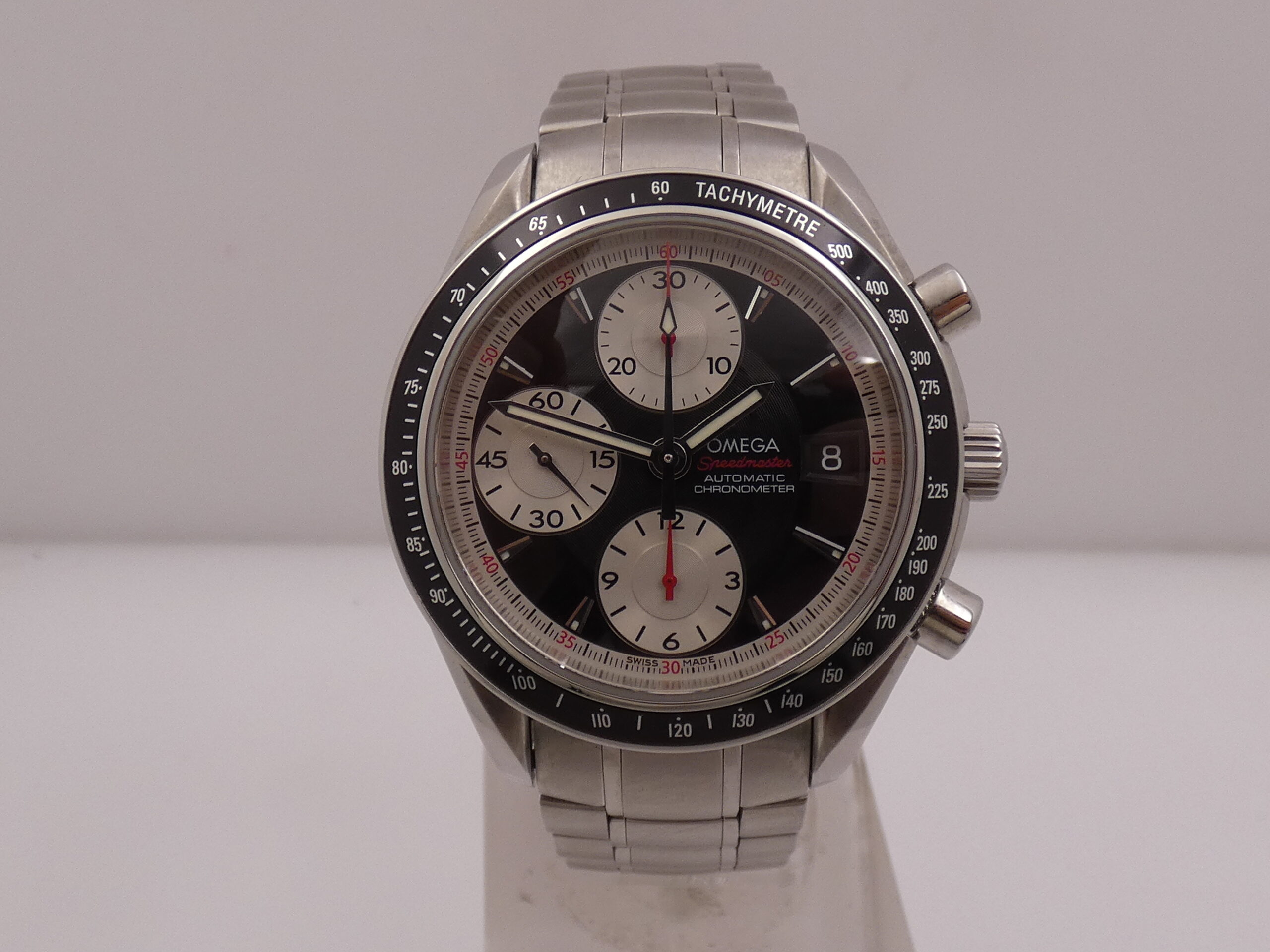 Cronografo Omega Speedmaster Date With PAPERS 178.0055 ANNO 2011 Automatic Chronometer 32105100 Acciaio Braccialato - immagine 7