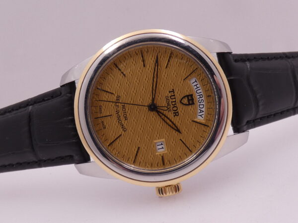 Tudor Glamour Date-Day 39mm 56003 Acciaio & Oro 18Kt WITH PAPERS Anno 2015 Automatico