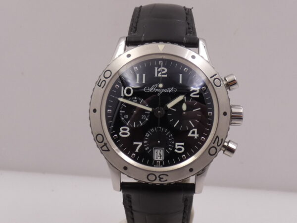 Breguet Type XX Transatlantique Cronografo Flyback 3820ST OTTIME CONDIZIONI Anni 2000's Automatico