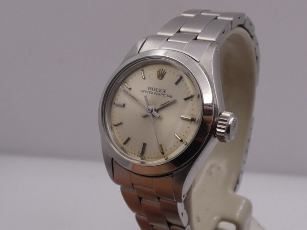 Rolex Oyster Perpetual Lady 6618 24mm ANNO 1969 Automatico Acciaio Bracciale Oyster