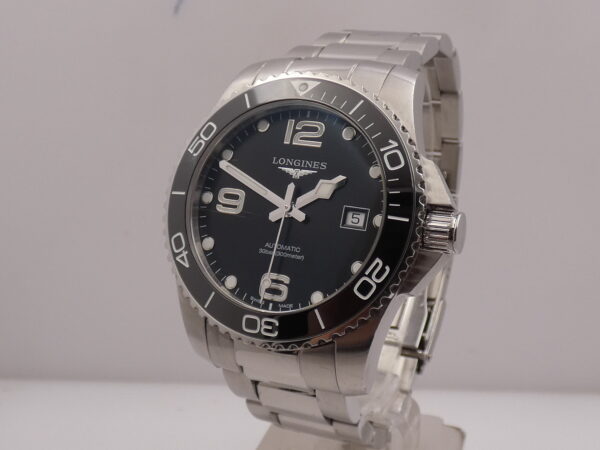Longines HydroConquest 41mm Automatico With BOX Ghiera in Ceramica L3.781.4 Braccialato Acciaio