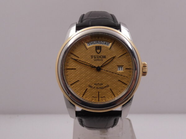 Tudor Glamour Date-Day 39mm 56003 Acciaio & Oro 18Kt WITH PAPERS Anno 2015 Automatico