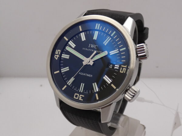 IWC Aquatimer IW323101 Dual Crown 44mm Automatic Date Anni 2000's Acciaio