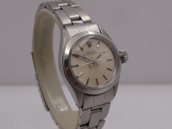 Rolex Oyster Perpetual Lady 6618 24mm ANNO 1967 Automatico Acciaio Bracciale Oyster VINTAGE