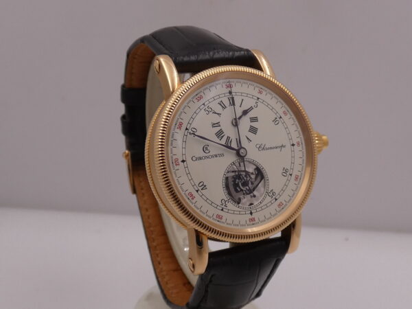 Cronografo Chronoswiss Chronoscope Monopulsante CH1521R TOP CONDITION Oro Rosso 18Kt BOX&PAPERS Anno 2007 Automatico