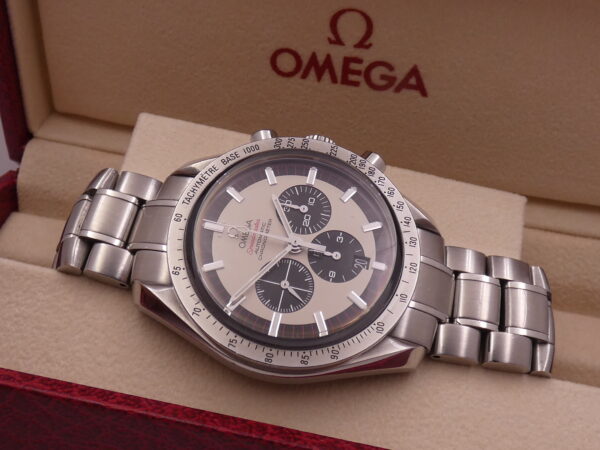 Cronografo Omega Speedmaster Schumacher Legend 3559.3200 JUST SERVICED Automatico Acciaio Limited Edition 6000PCS Tributo a Michael Schumacher
