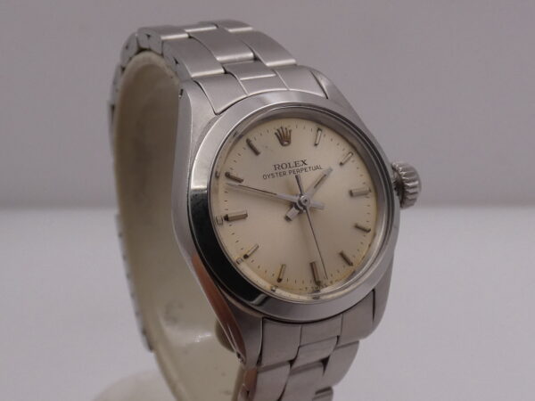 Rolex Oyster Perpetual Lady 6618 24mm ANNO 1969 Automatico Acciaio Bracciale Oyster