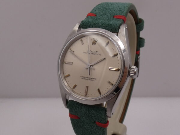 Rolex Oyster Perpetual 36 1018 FROM 1968 Automatico Argentè Tritium Dial Acciaio Vintage