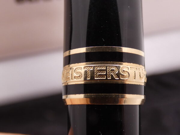 Penna Montblanc Meisterstück Gold-Coated Classique 18Kt G.F. Diamond & M.O.P. Pen Head WITH BOX Anno 1999 Edizione Speciale 75° Anniversario