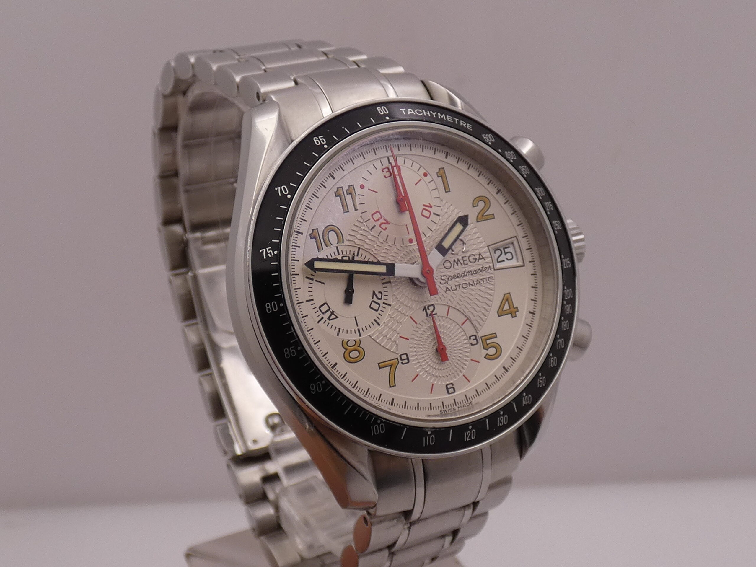 Cronografo Omega Speedmaster Mark 40 With PAPERS ANNO 1998 Automatico 3513.33 Acciaio 175.0083 - immagine 9