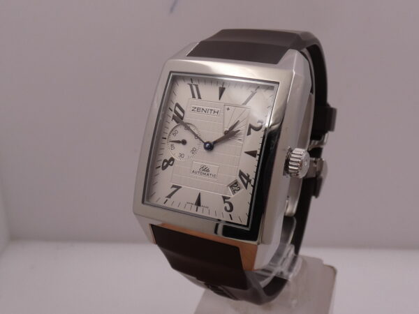Zenith Port Royal Elite Power Reserve XL With PAPERS Automatic Date Acciaio 03.0550.685 ANNI '2000s