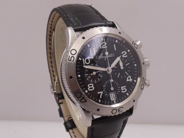 Breguet Type XX Transatlantique Cronografo Flyback 3820ST OTTIME CONDIZIONI Anni 2000's Automatico