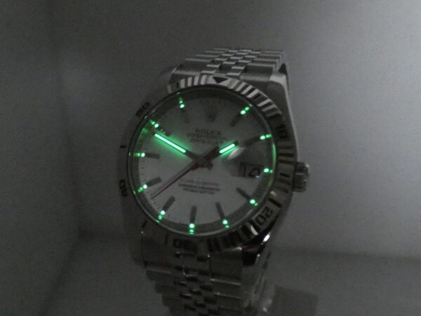 Rolex Datejust Turn-O-Graph 116264 RRR TOP CONDITION Ghiera Oro Bianco 18Kt BOX&PAPERS ITALIA MAI LUCIDATO Automatico Anno 2008 Bracciale Jubilee