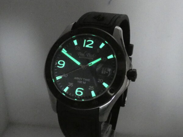 Paul Picot Army Time Flyingstar 9153 BOX PAPERS & TAG PRICE ANNO 2023 Automatico Acciaio
