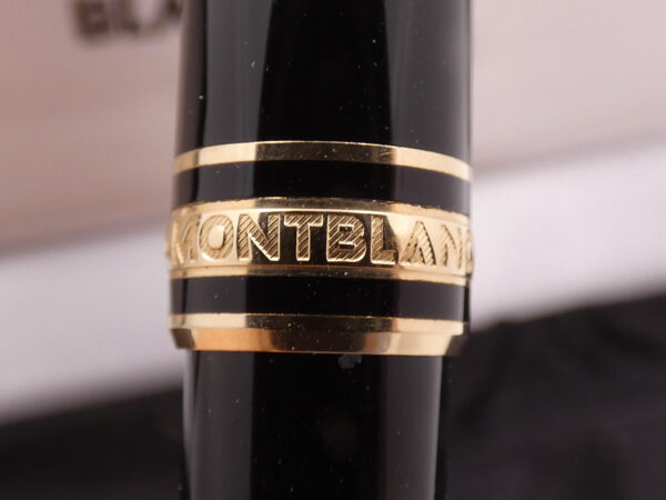 Penna Montblanc Meisterstück Gold-Coated Classique 18Kt G.F. Diamond & M.O.P. Pen Head WITH BOX Anno 1999 Edizione Speciale 75° Anniversario
