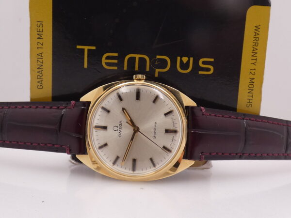 Omega Genève ORO MASSICCIO 18Kt ANNO 1969 Carica Manuale TOP CONDITION With BOX Ref. 181-91008