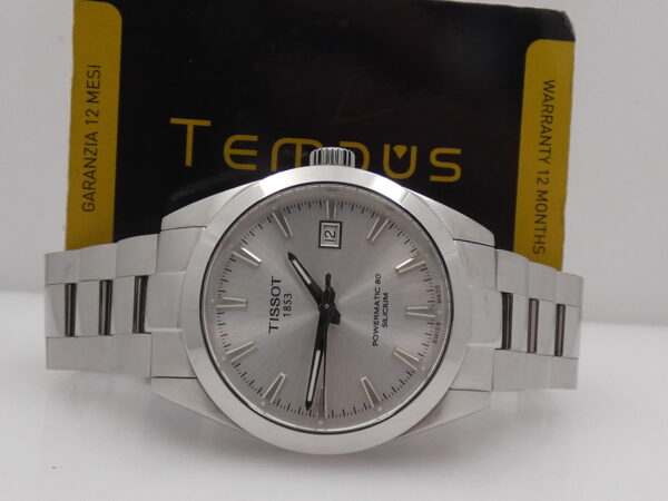 Tissot Gentleman Powermatic 80 Silicium BOX&PAPERS Anno 2022 T12740 Automatico Acciaio