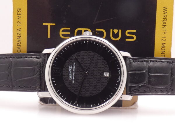 Eberhard & Co. Aliante 21021 BOX&PAPERS Anno 2014 Carica Manuale Acciaio