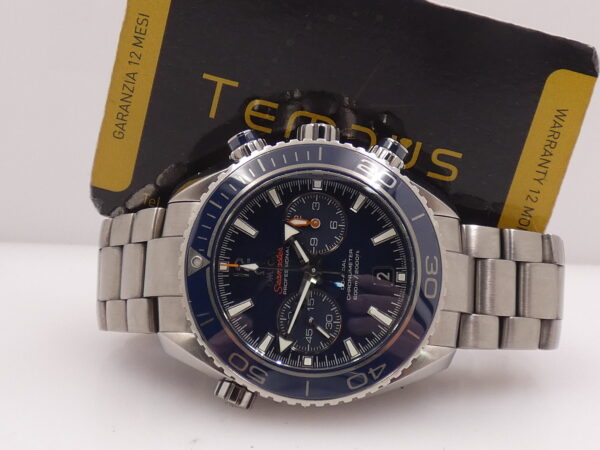Cronografo Omega Seamaster Planet Ocean Co-Axial TOP CONDITION BOX&PAPERS Anno 2014 Automatico Titanio
