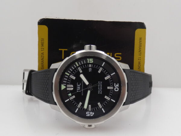 IWC Aquatimer Automatico IW3290 WITH ITALIAN PAPERS Anno 2022 Acciaio