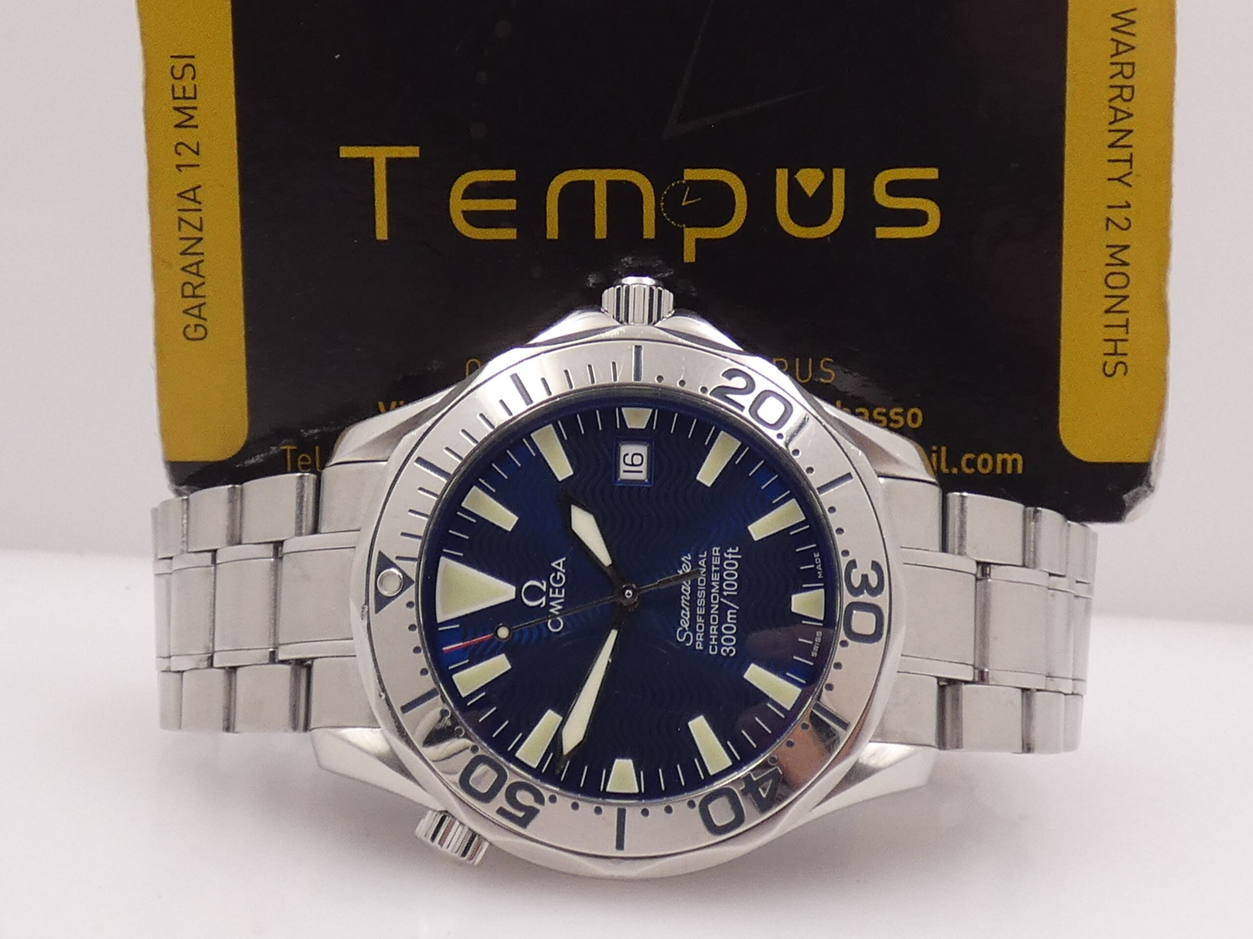 Omega Seamaster Diver 300 M Professional 2255.88.00 WITH PAPERS Anno 2008 Automatico Acciaio 168.1640 - immagine 2