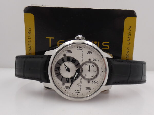 Wyler Vetta Regulateur Moby Dick 44mm LIMITED EDITION 275pcs Automatico Wyler 1830 Acciaio WV0045EE