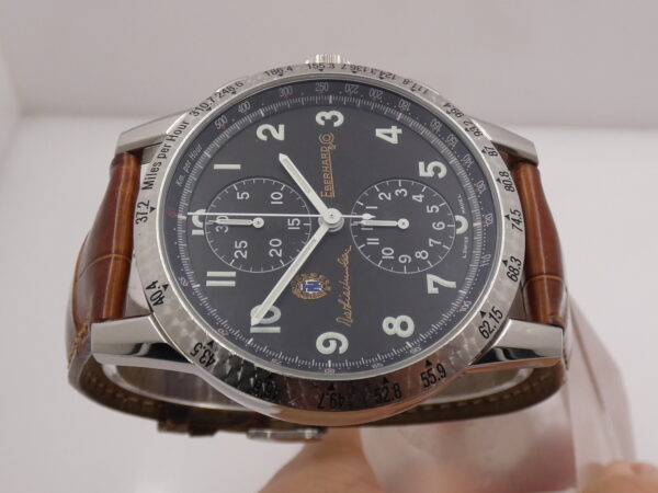 Eberhard & Co. Tazio Nuvolari Gold Car Collection 43mm 31038 Automatico Acciaio Côtes de Genève Bezel