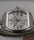 Cartier Roadster 2510 Argentè Dial Automatic Date Acciaio Braccialato Anni 2000's W62025V3