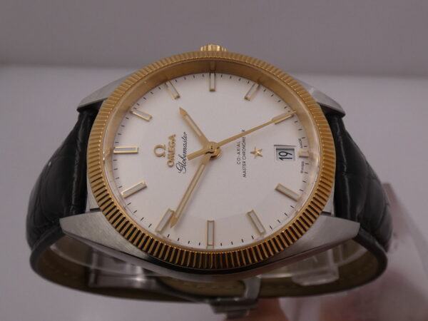 Omega Globemaster Constellation Co-Axial Chronometer TOP CONDITION Ghiera Oro 18Kt BOX&PAPERS Anno 2018 PIE PAN DIAL Automatico 130.23.39.21.02.001