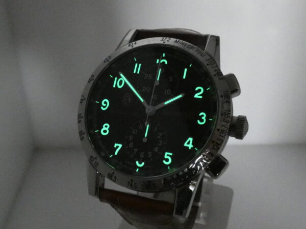 Eberhard & Co. Tazio Nuvolari Gold Car Collection 43mm 31038 Automatico Acciaio Côtes de Genève Bezel