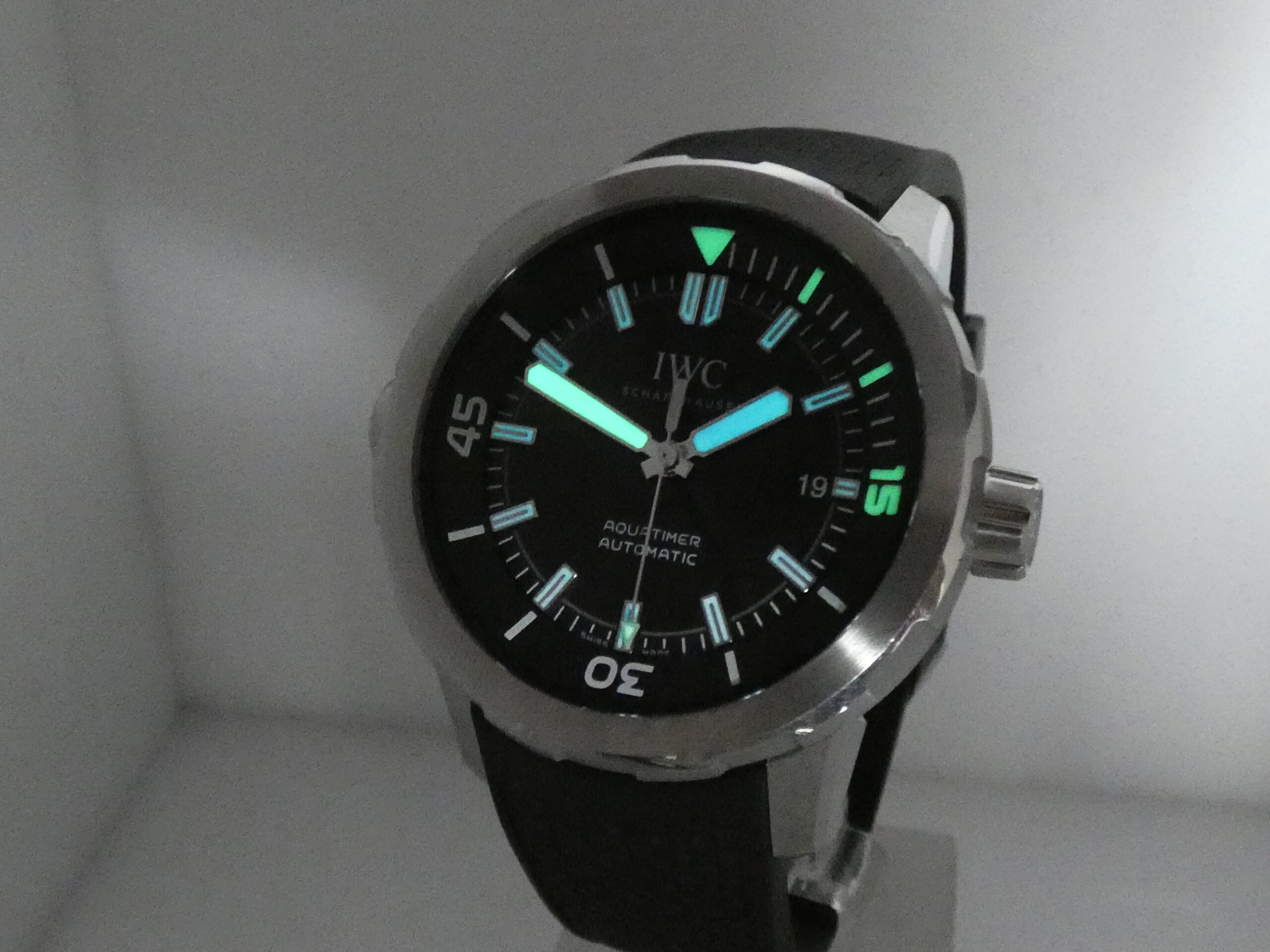 IWC Aquatimer Automatico IW3290 WITH ITALIAN PAPERS Anno 2022 Acciaio - immagine 11