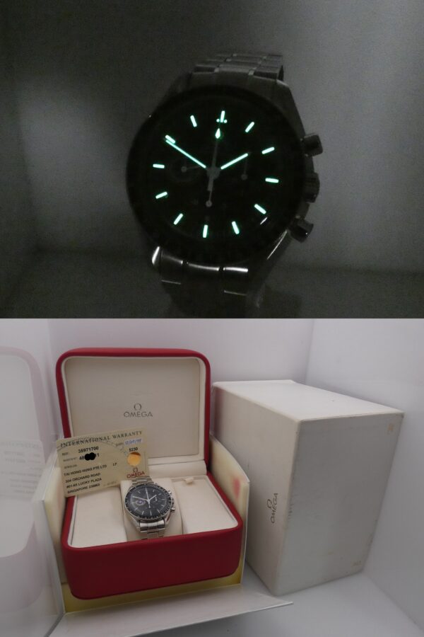 Cronografo Omega Speedmaster Missions Apollo XIV 35971700 BOX&PAPERS Anno 1999 Manuale 145.0022