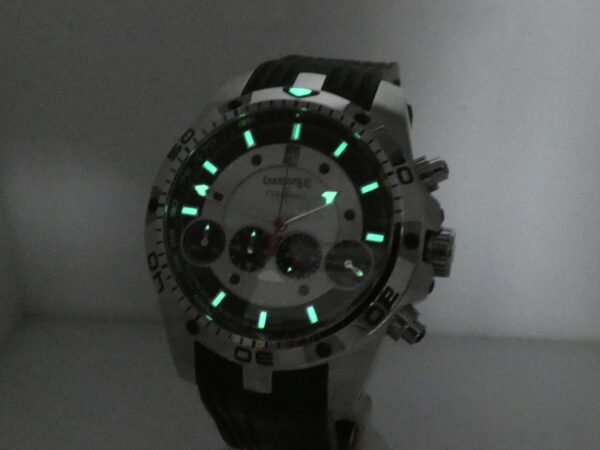 Eberhard & Co. Chrono 4 Geant 31060 BOX&PAPERS Anni 2000's Automatico Acciaio