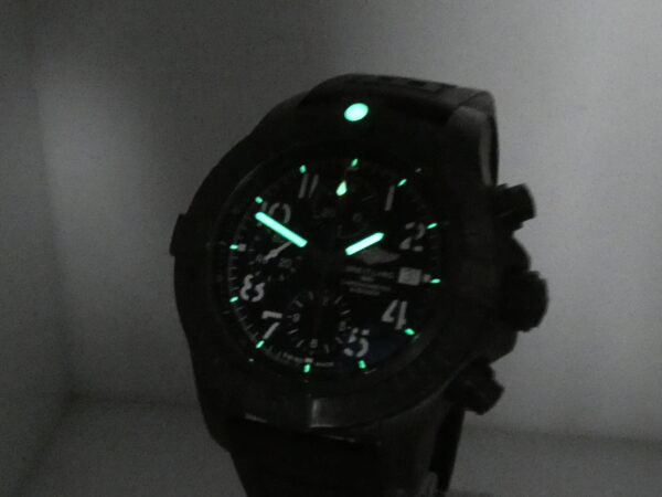 Cronografo Breitling Avenger 45 Night Mission V13317 BOX&PAPERS Titanio Automatic Chronometer