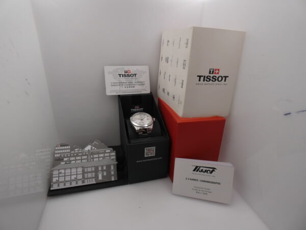 Tissot Gentleman Powermatic 80 Silicium BOX&PAPERS Anno 2022 T12740 Automatico Acciaio