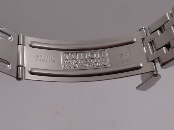 Cronografo Tudor Prince Date 79280P BOX&PAPERS Anno 2003 Automatico Acciaio Braccialato