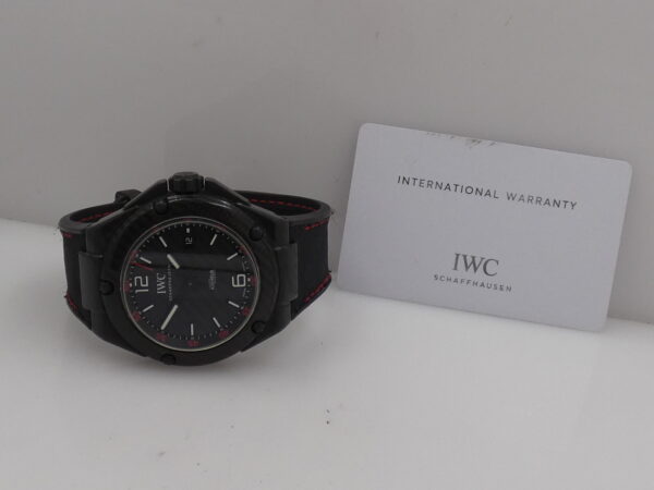 IWC Ingenieur Automatic Performance RED IW3224 LIMITED EDITION 100pcs With PAPERS Anno 2013 Fibra di Carbonio IWC For MERCEDES AMG PETRONAS Formula One™ Team
