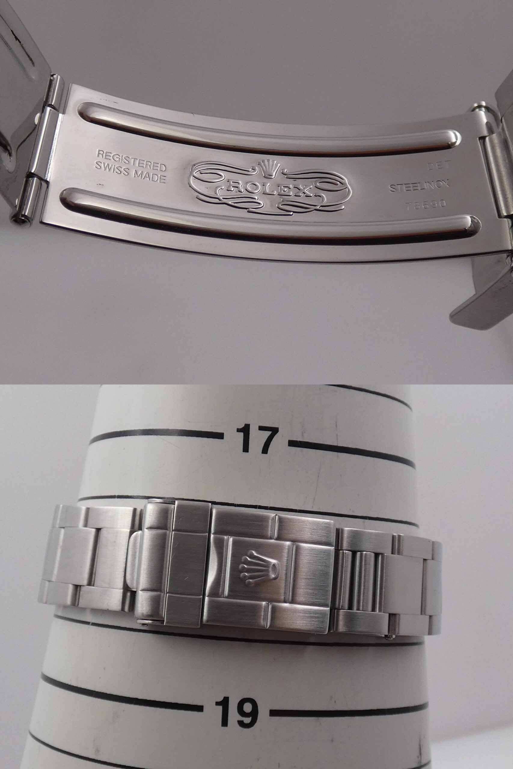 Rolex Explorer I 114270 SEL Anno 2001 NO HOLES With BOX Automatico Braccialato Acciaio - immagine 13