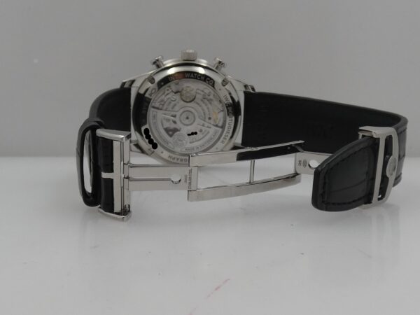 Cronografo IWC Portuguese BLUE DIAL 3716 TOP CONDITION WITH PAPERS Anno 2021 Automatico Acciaio