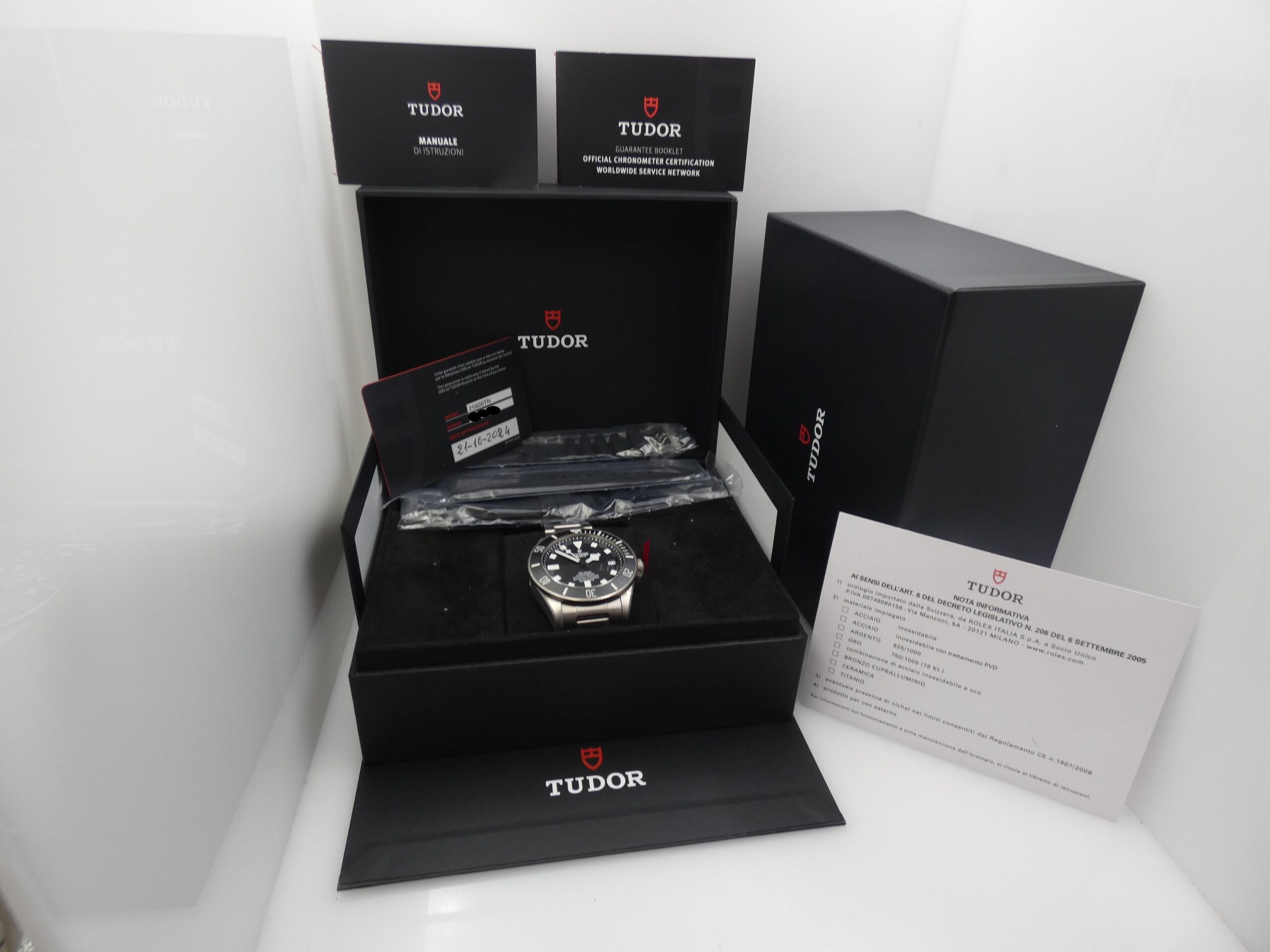 Tudor Pelagos 25600TN Titanio BOX&PAPERS ITALIA Ottobre 2024 Automatic Chronometer - immagine 12