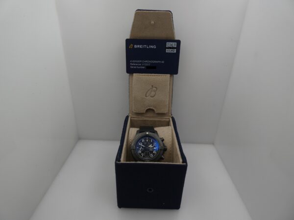 Cronografo Breitling Avenger 45 Night Mission V13317 BOX&PAPERS Titanio Automatic Chronometer