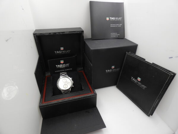 Cronografo TAG Heuer Carrera Calibre 16 CV2011 BOX&PAPERS Anni 2009 Automatico Acciaio