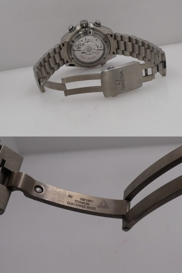 Cronografo Omega Seamaster Planet Ocean Co-Axial TOP CONDITION BOX&PAPERS Anno 2014 Automatico Titanio