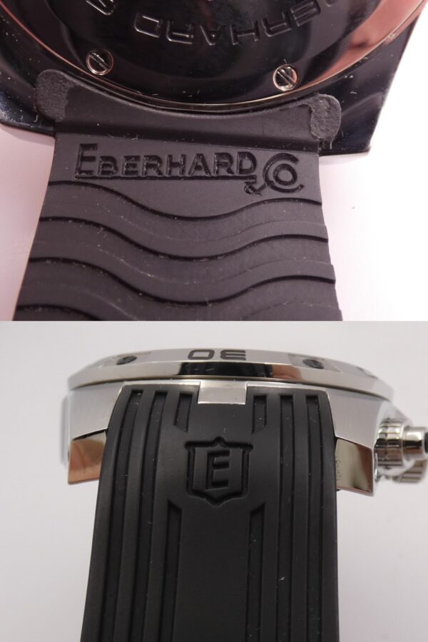 Eberhard & Co. Chrono 4 Geant 31060 BOX&PAPERS Anni 2000's Automatico Acciaio